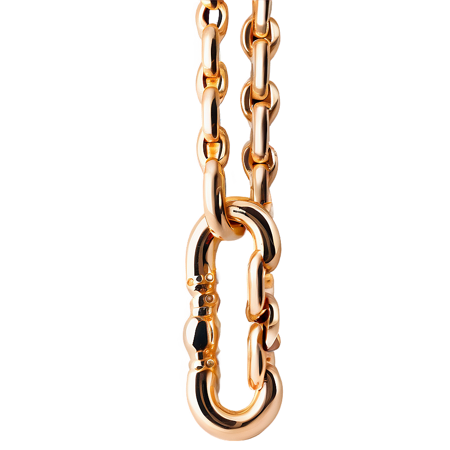 Gold Link Chain Png 48