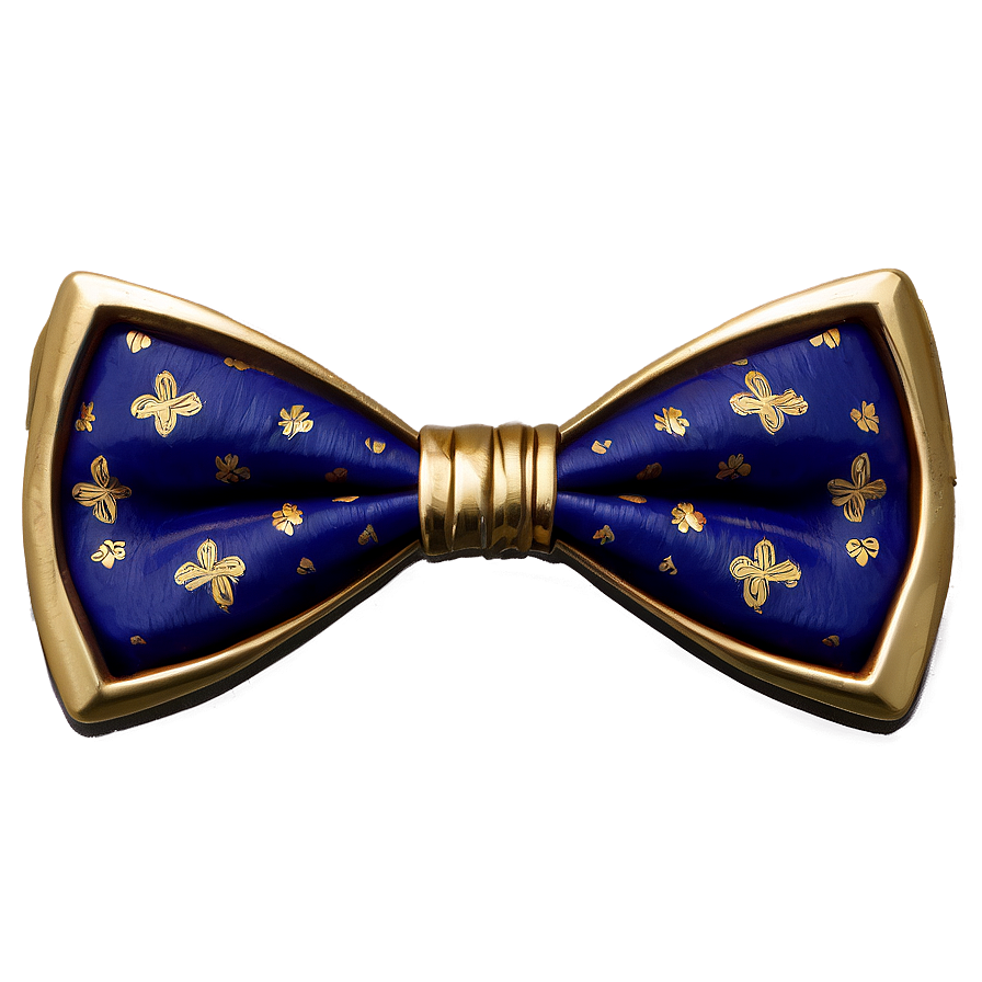 Gold Luxury Bow Tie PNG hll PNG image with a transparent background, free high-resolution download