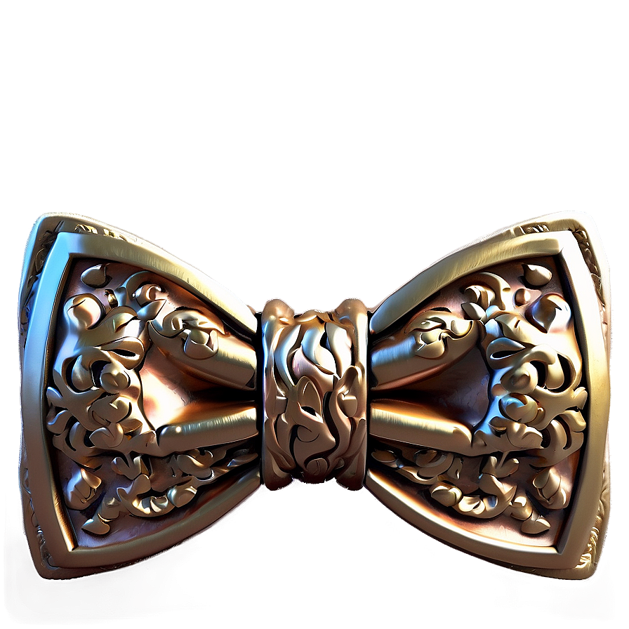 Gold Luxury Bow Tie PNG wqr PNG image with a transparent background, free high-resolution download