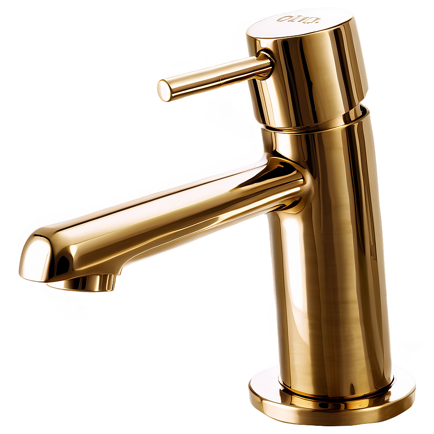 Gold Luxury Faucet Tap PNG iro PNG with transparent background