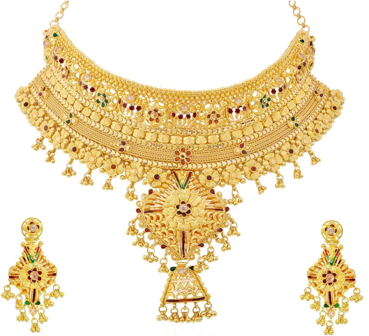 Gold Necklace Design With Price, HD Png Download PNG with transparent background