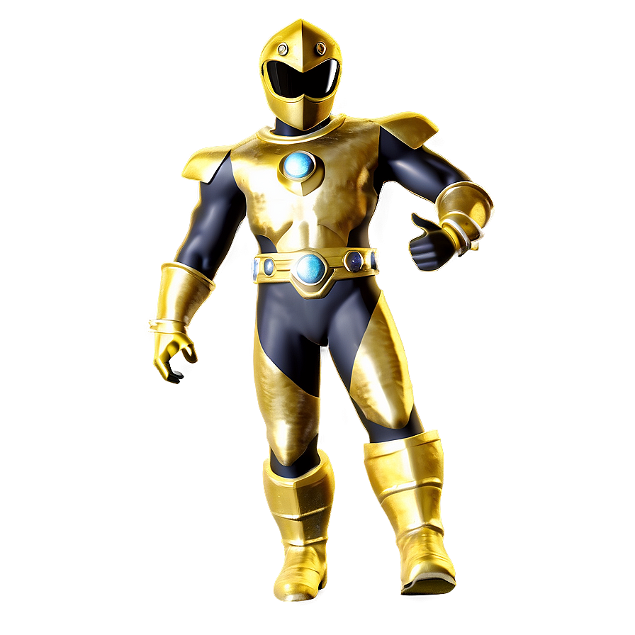 Gold Ranger PNG ydt PNG with transparent background