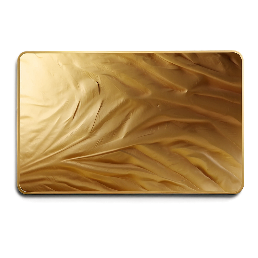 Gold Rectangle For Business Card Png Kga39