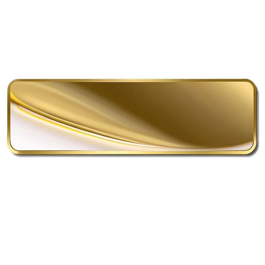 Gold Rectangle For Logo Png 06272024