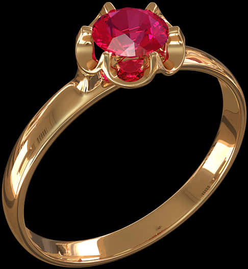 Gold Ringwith Red Gemstone.jpg