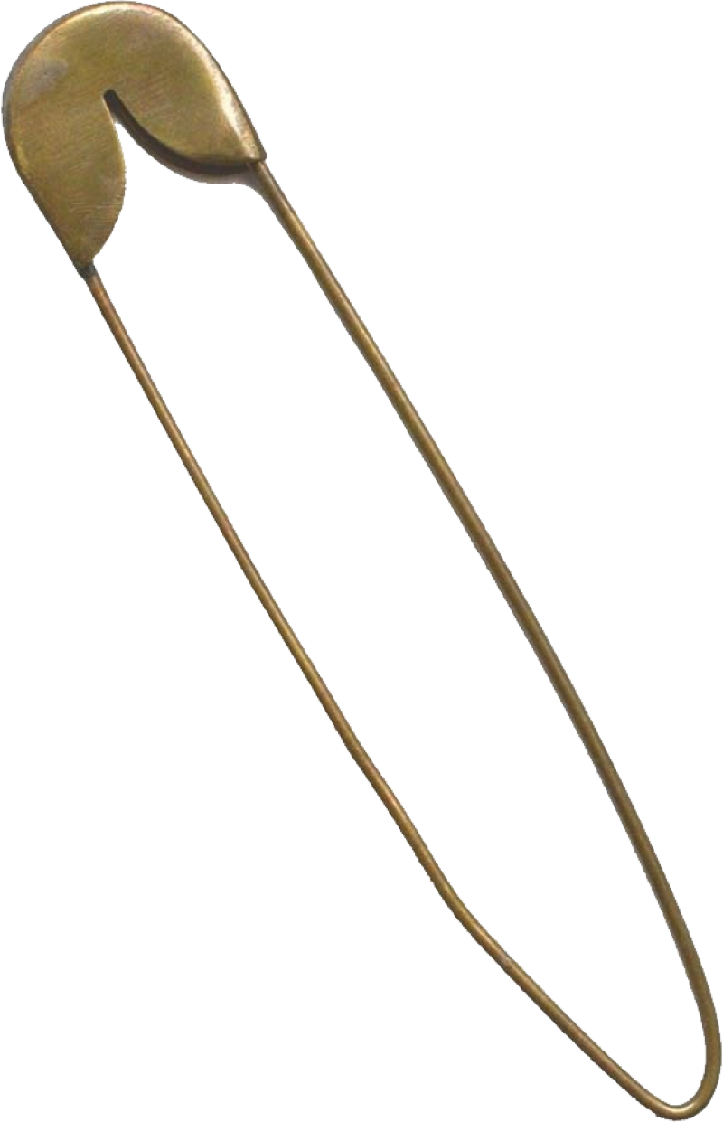 Gold Safety Pin