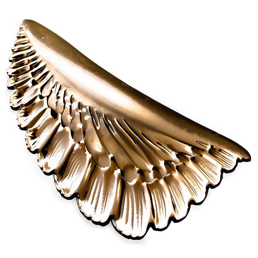 Gold Scallop Edge Png Rxp50