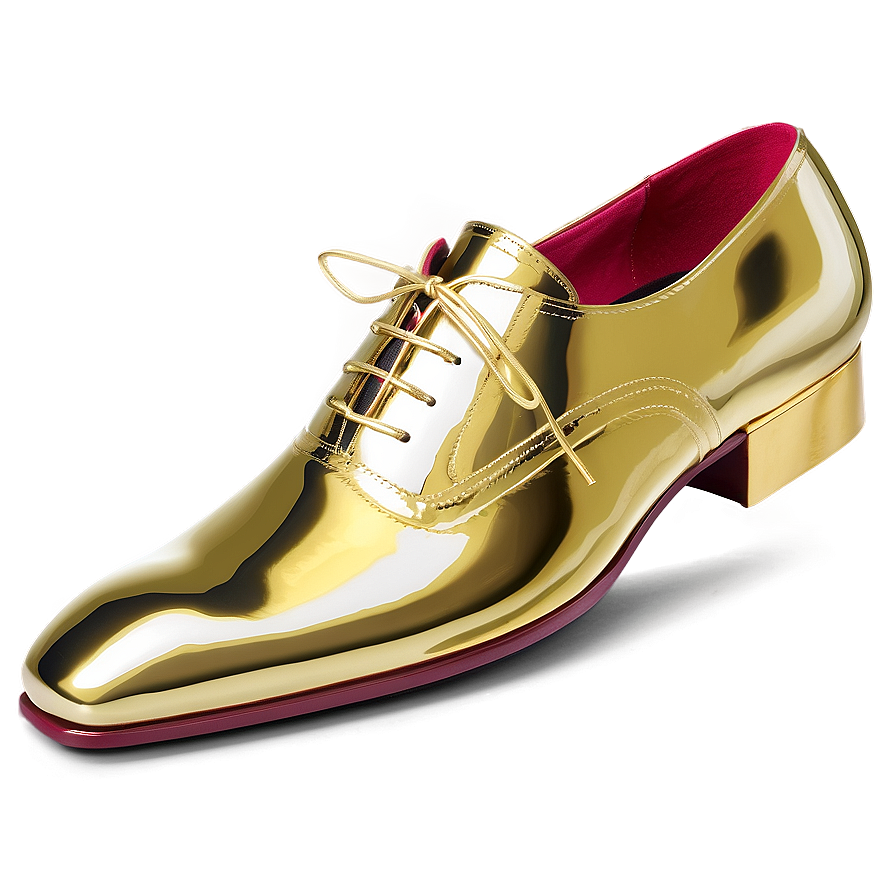 Gold Shoe Png 05232024