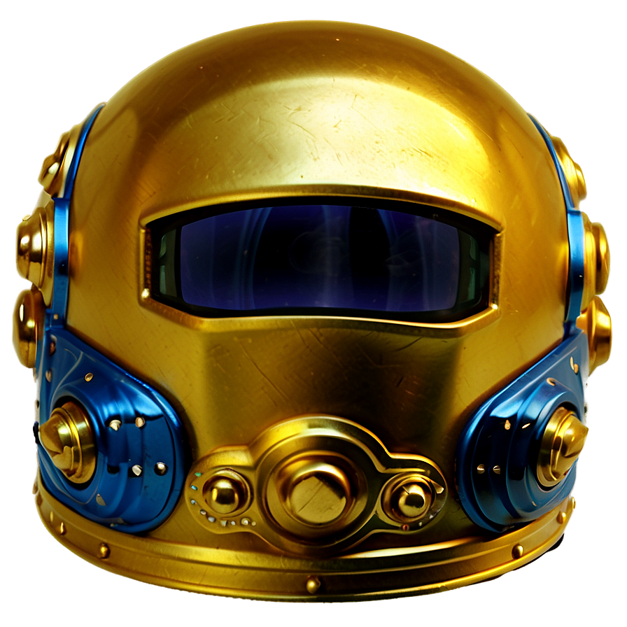 Gold Space Helmet Png Iwl