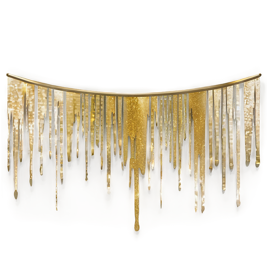 Gold Sparkle Banner PNG hyq PNG with transparent background