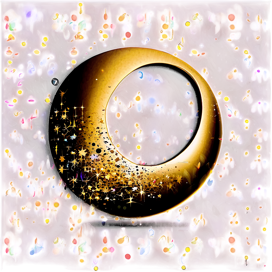 Gold Sparkle Circle Png Joo