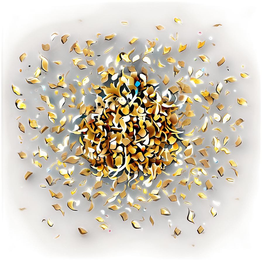 Gold Sparkle Confetti Png Ovf39