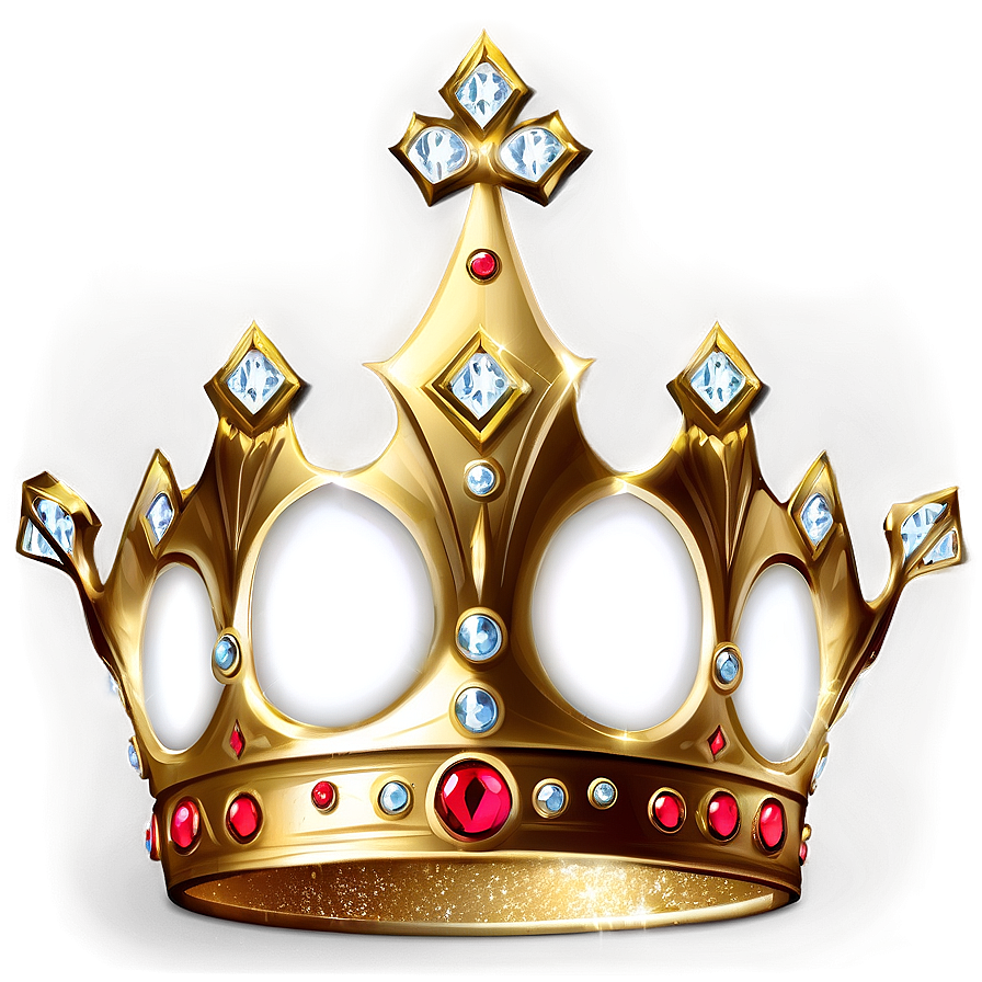 Gold Sparkle Crown Png Ccb83