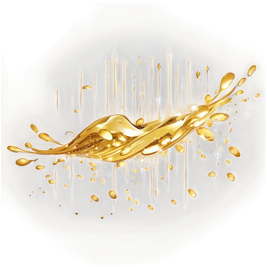 Gold Sparkle Splash Png 06122024