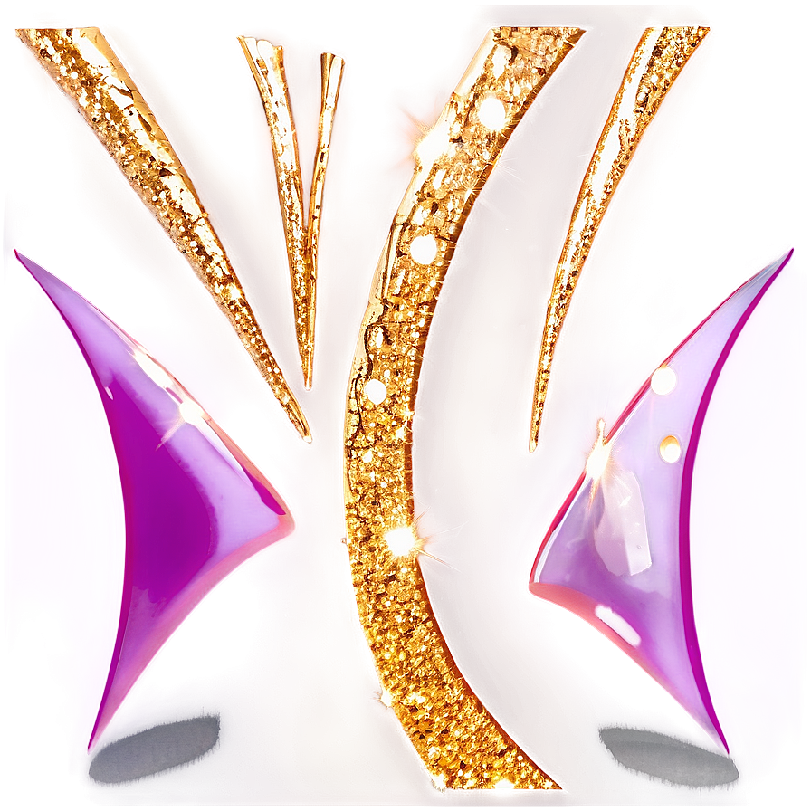 Gold Sparkle Transparent PNG 4 PNG image with a transparent background, free high-resolution download