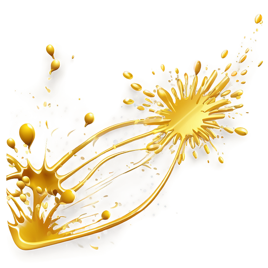 Gold Splash Clipart Png 06282024