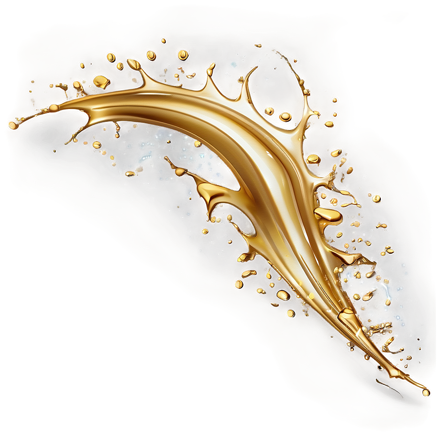 Gold Splash Transparent Background Png 46