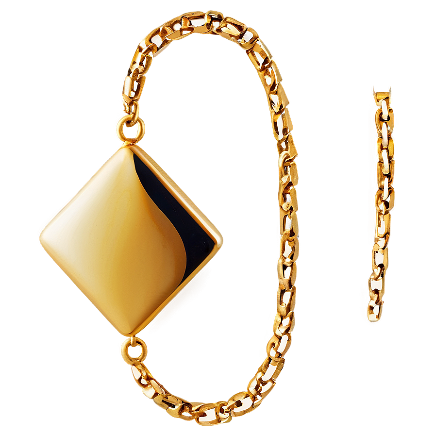 Gold Square For Jewelry Design Png 60