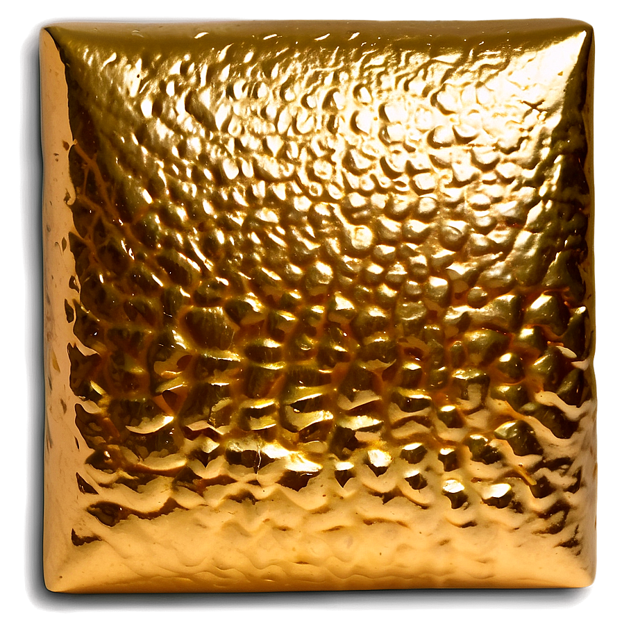 Gold Square With Embossed Effect Png Uqc16