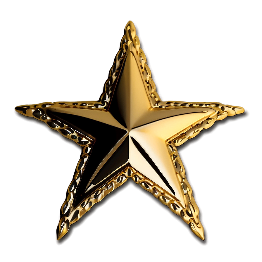 Gold Star Emblem Png Hlb