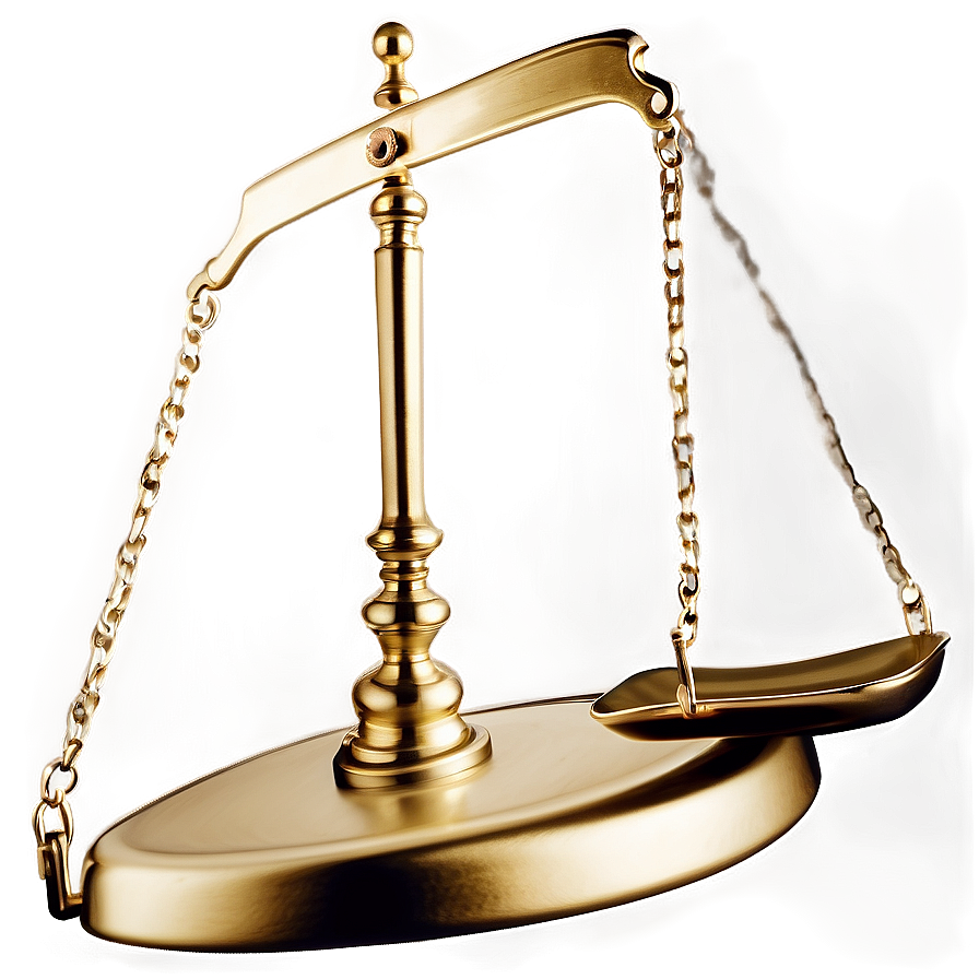 Gold Weighing Scales PNG 05252024 PNG image with a transparent background, free high-resolution download