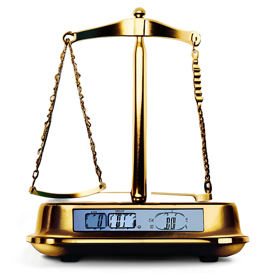 Gold Weighing Scales PNG epc29 PNG image with a transparent background, free high-resolution download