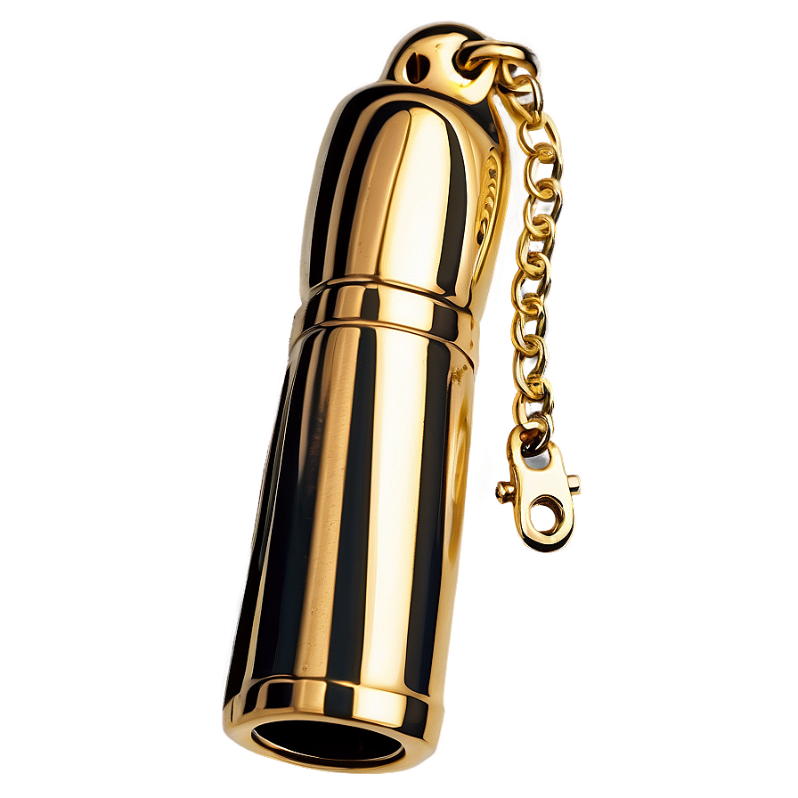 Gold Whistle PNG 05242024 PNG image with a transparent background, free high-resolution download