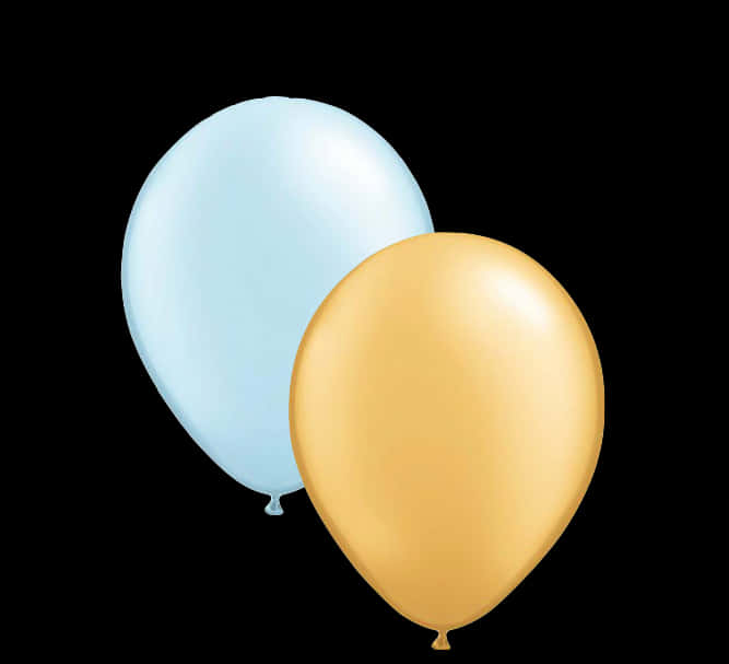 Mini Blue & Gold Balloons - Blue And Gold Balloons Png PNG image with a transparent background, free high-resolution download