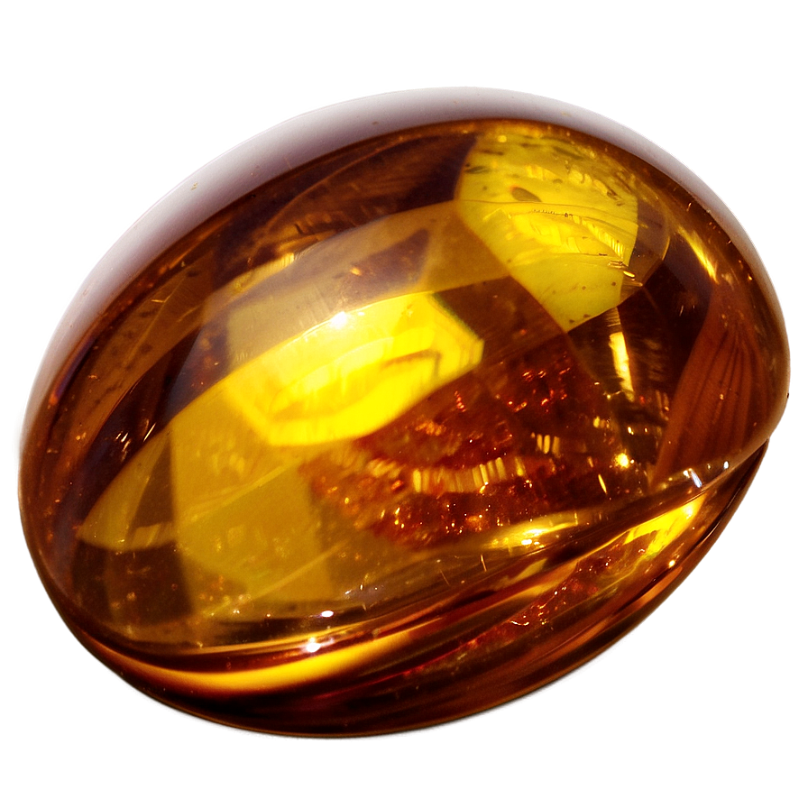 Golden Amber Bead Png 06242024