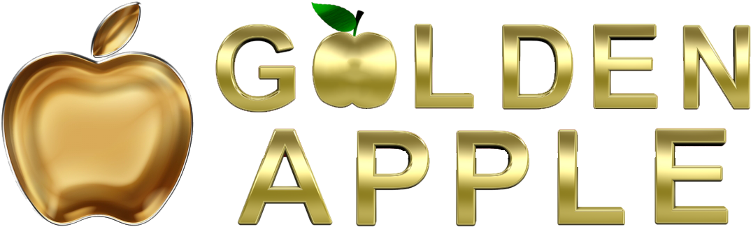 Golden Apple Logo Design