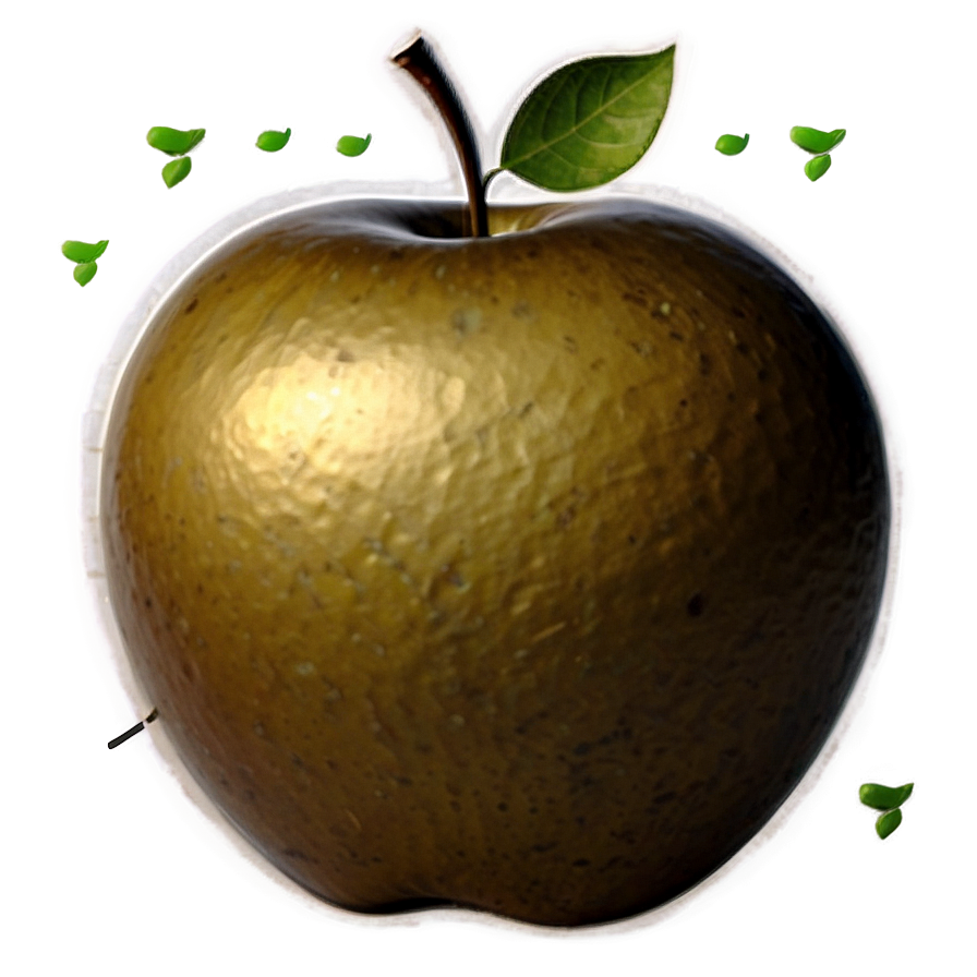 Golden Apple Png Dcj21