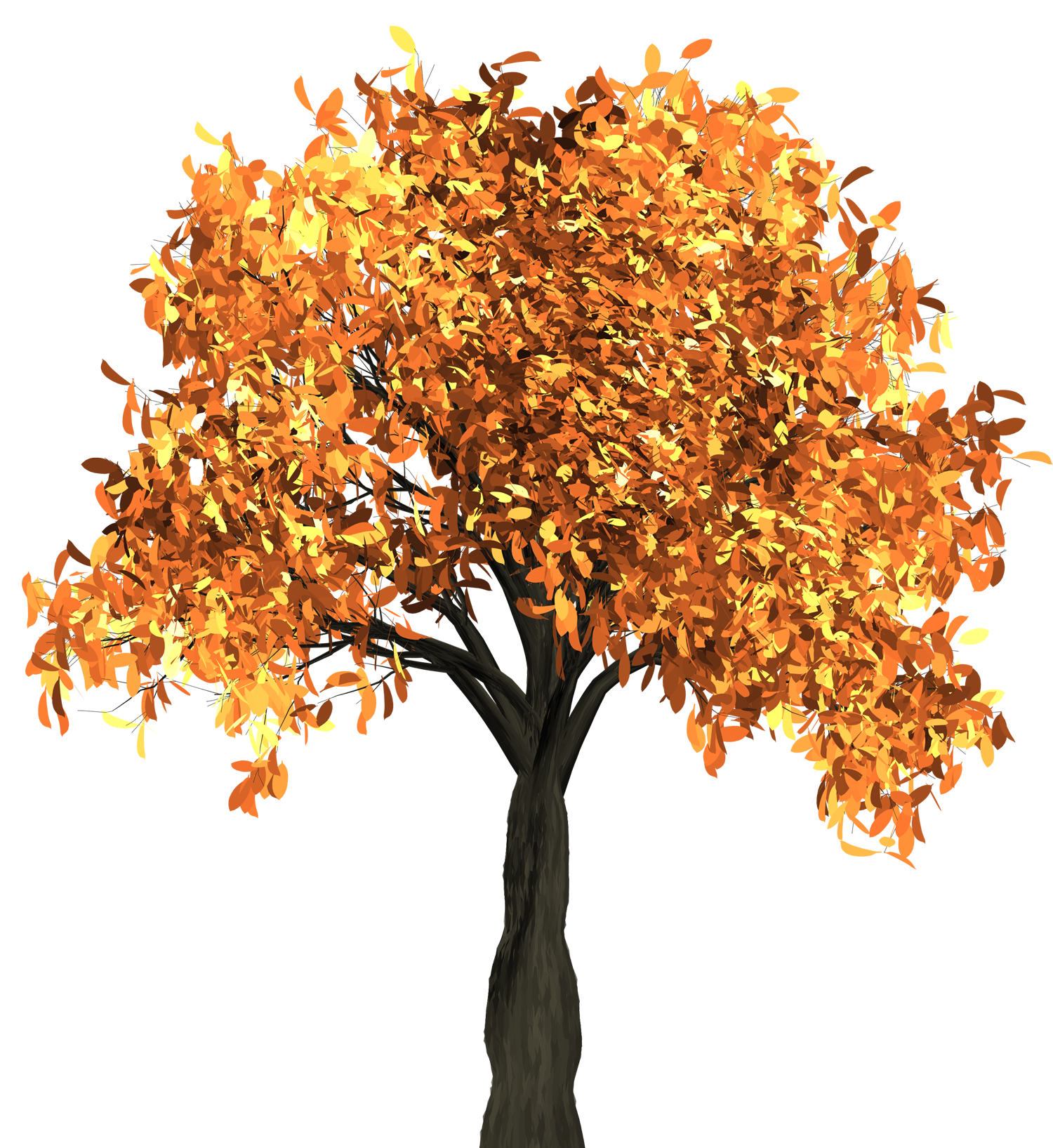 Golden Autumn Tree