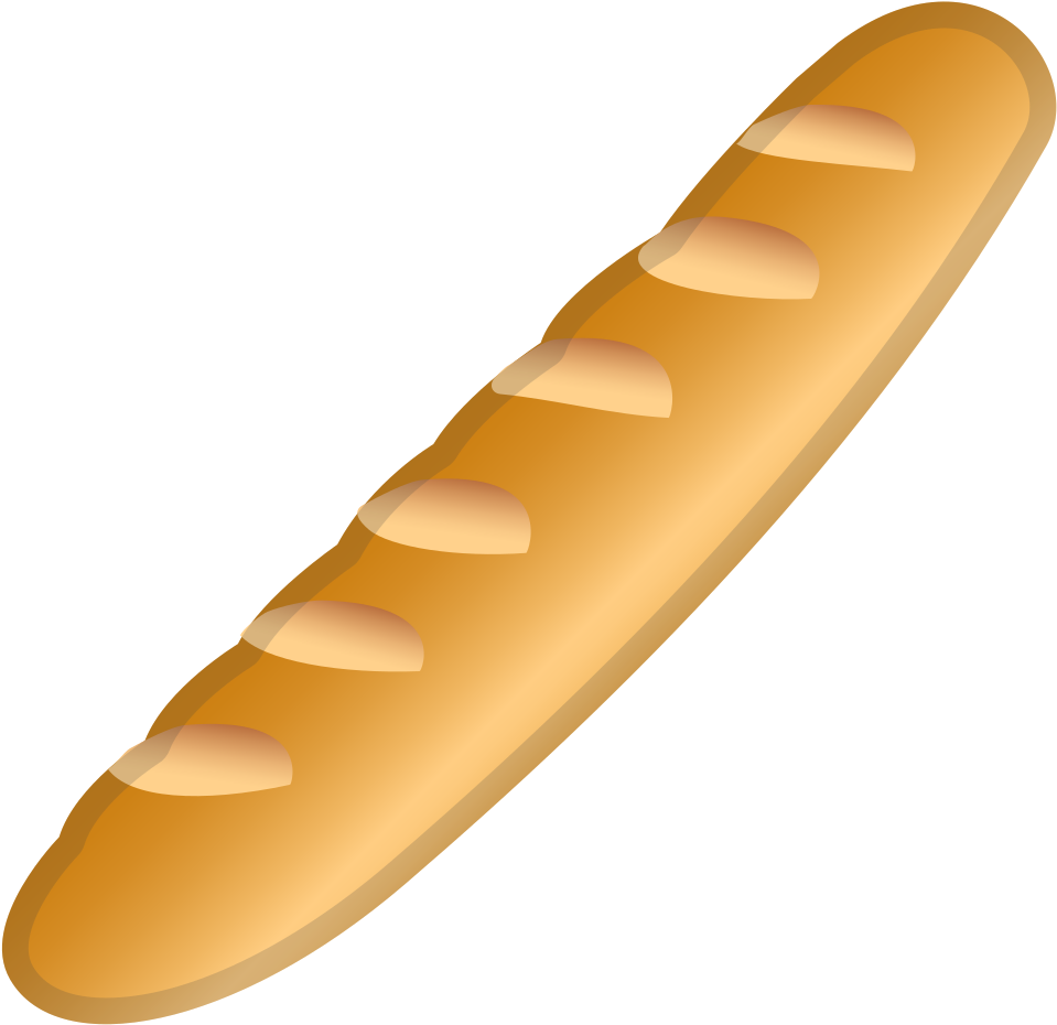 Baguette Bread Icon - French Baguette Baguette Cartoon Png, Transparent Png PNG with transparent background