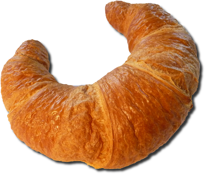 Transparent Croissant Png - Media Luna Comida Png, Png Download PNG with transparent background