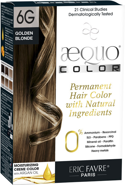Aequo Color 6g Golden Blonde Hair Color Box-5 - Aequo Color, HD Png Download PNG with transparent background