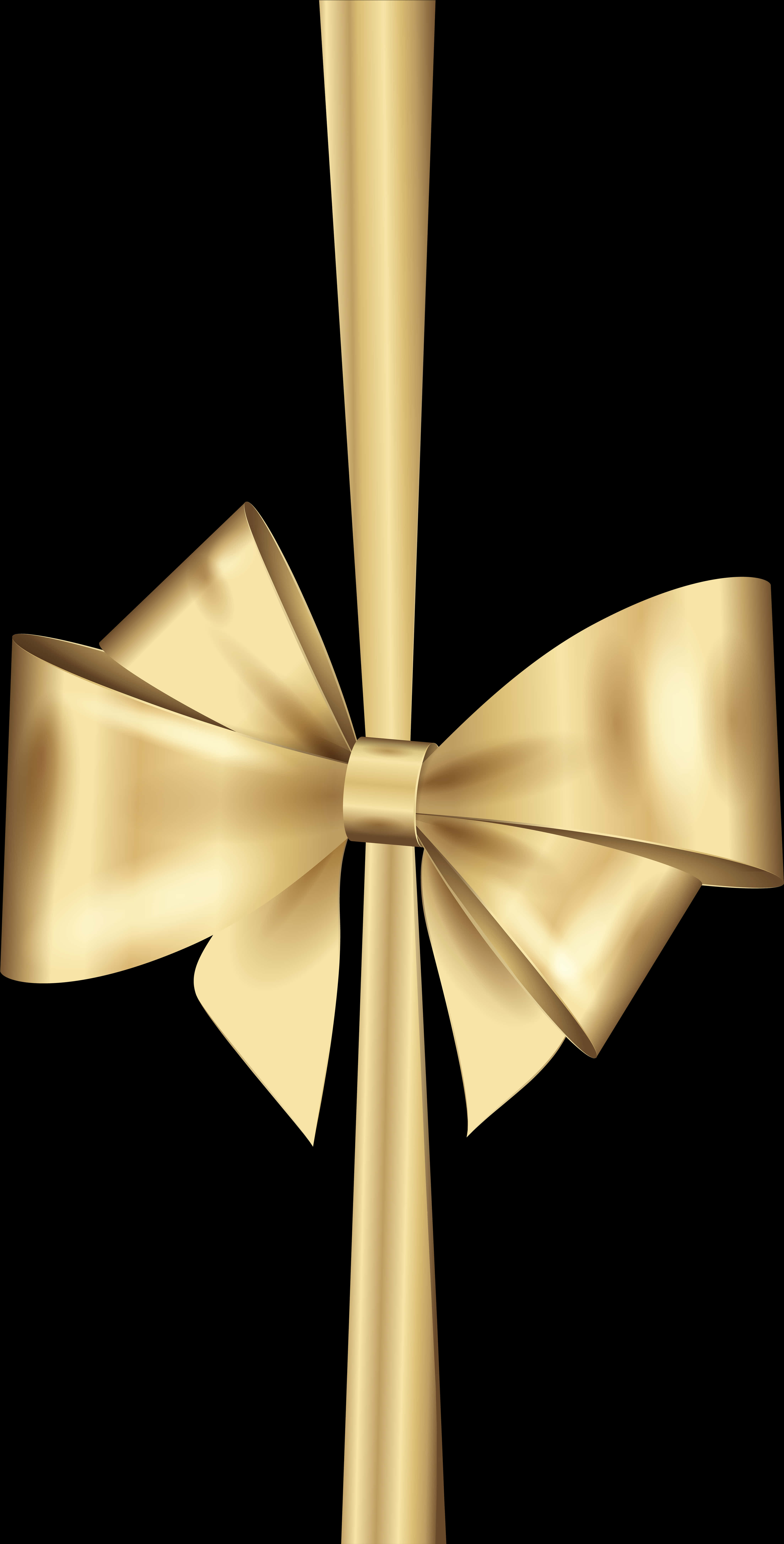 Golden Bowon Black Background PNG with transparent background