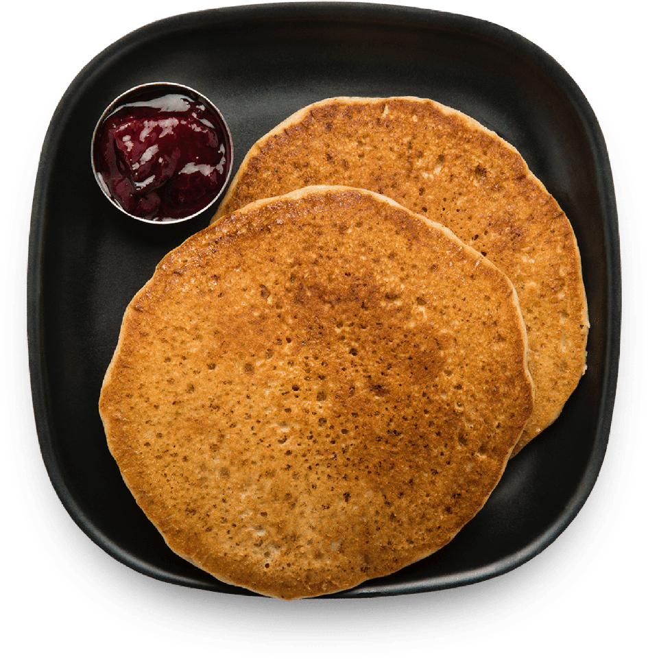 Almond Butter Pancakes - Pancake Top View Png, Transparent Png PNG with transparent background