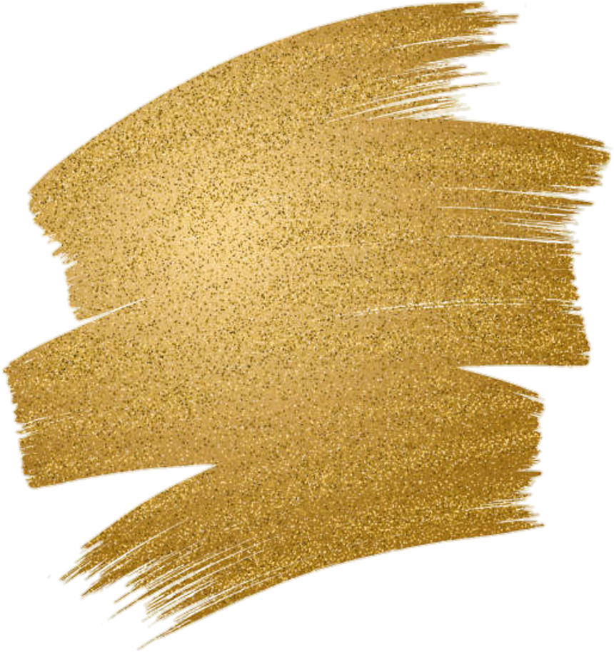 Golden Brush Strokes Texture