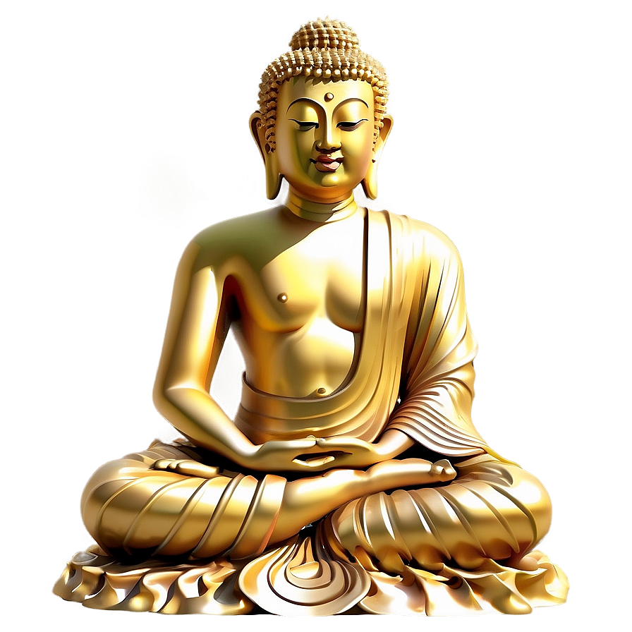 Golden Buddha Png 65