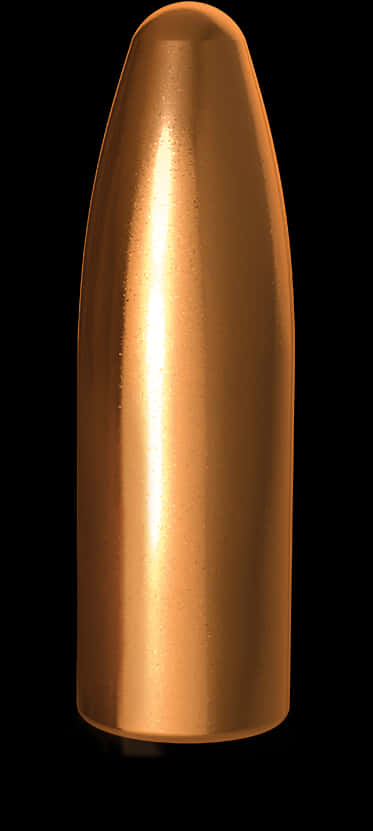 Golden Bullet Black Background