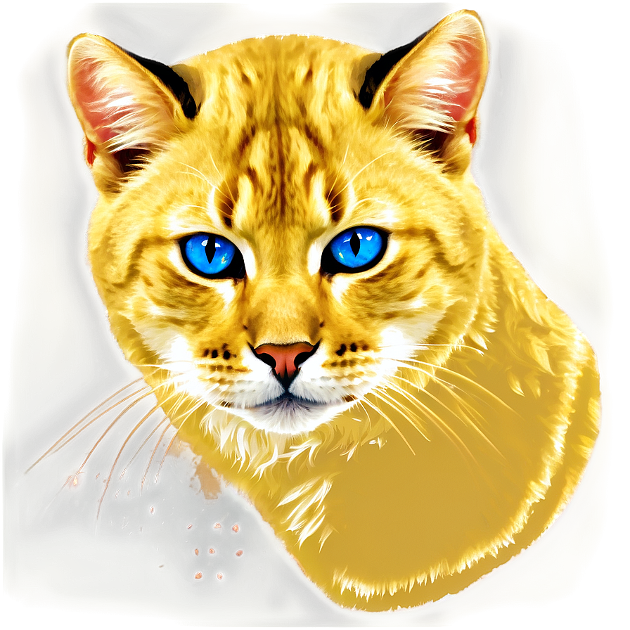 Golden Cat Filter Png Rax