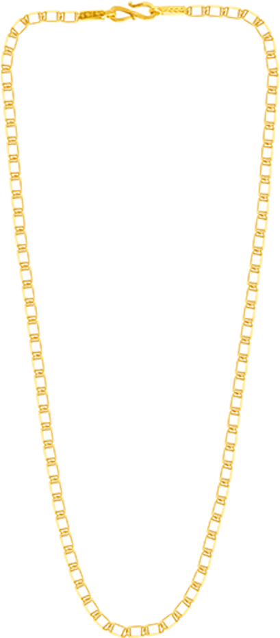 22kt Yellow Gold Chain For Women - Gold Chain Pc Chandra, HD Png Download PNG with transparent background