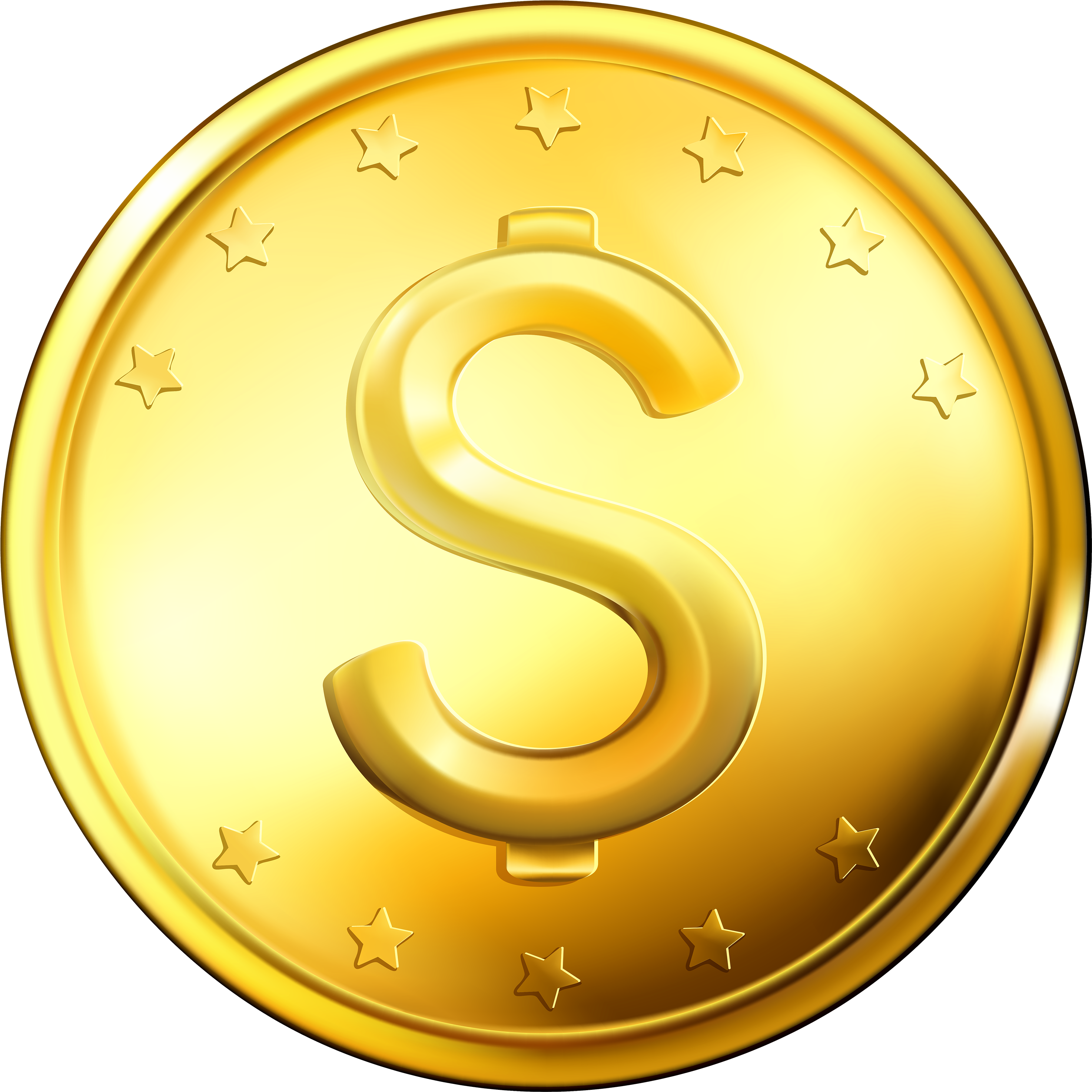 Gold Coin Png Clipart - Coin Png, Transparent Png PNG with transparent background
