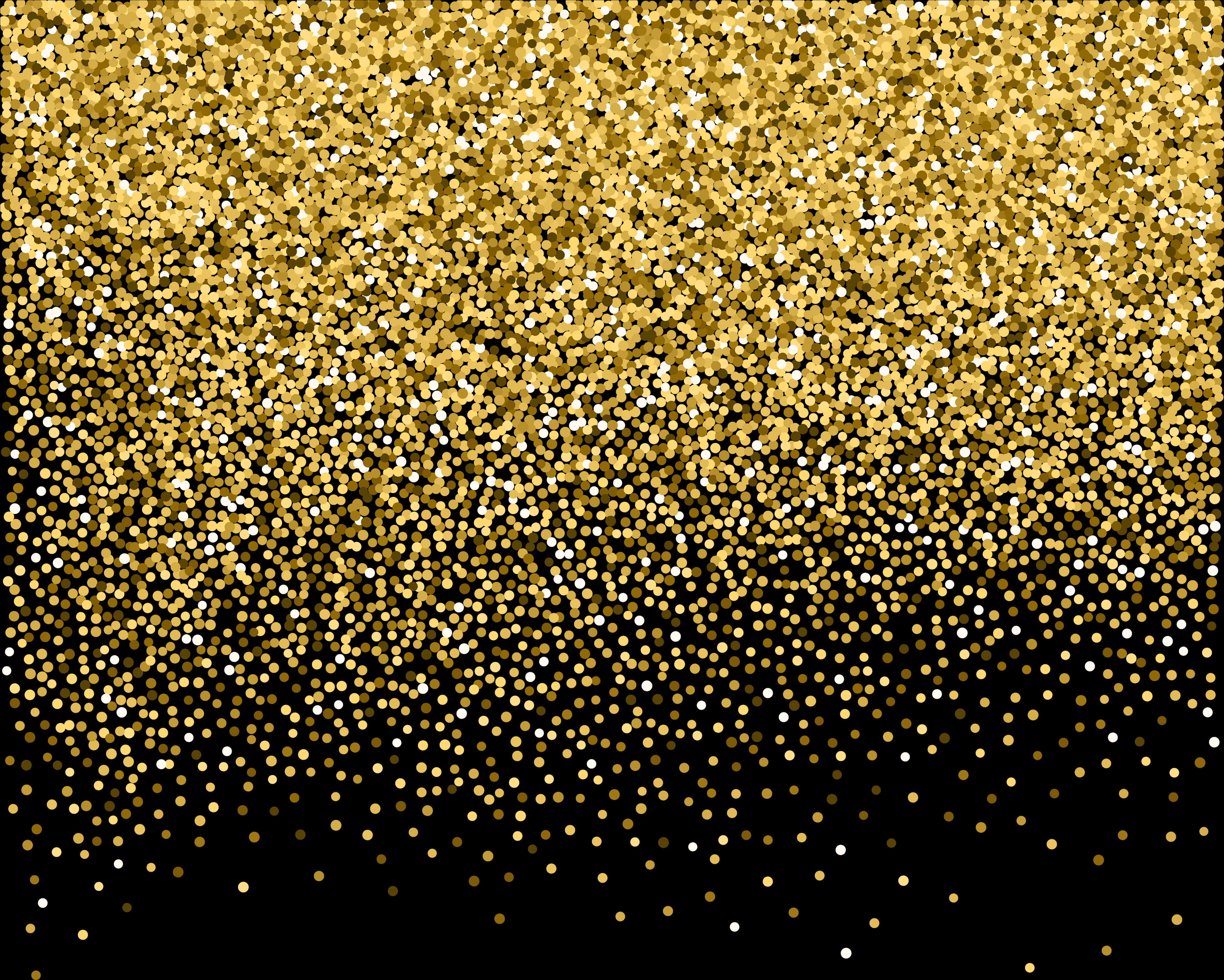 High Definition Confetti Png - Transparent Background Gold Glitter Png, Png Download PNG image with a transparent background, free high-resolution download