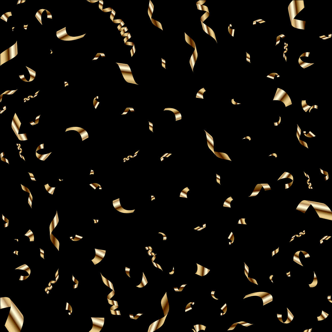 Gold Balloon Sequin Birthday Confetti Photography Clipart - Gold Confetti Background Png, Transparent Png PNG image with a transparent background, free high-resolution download