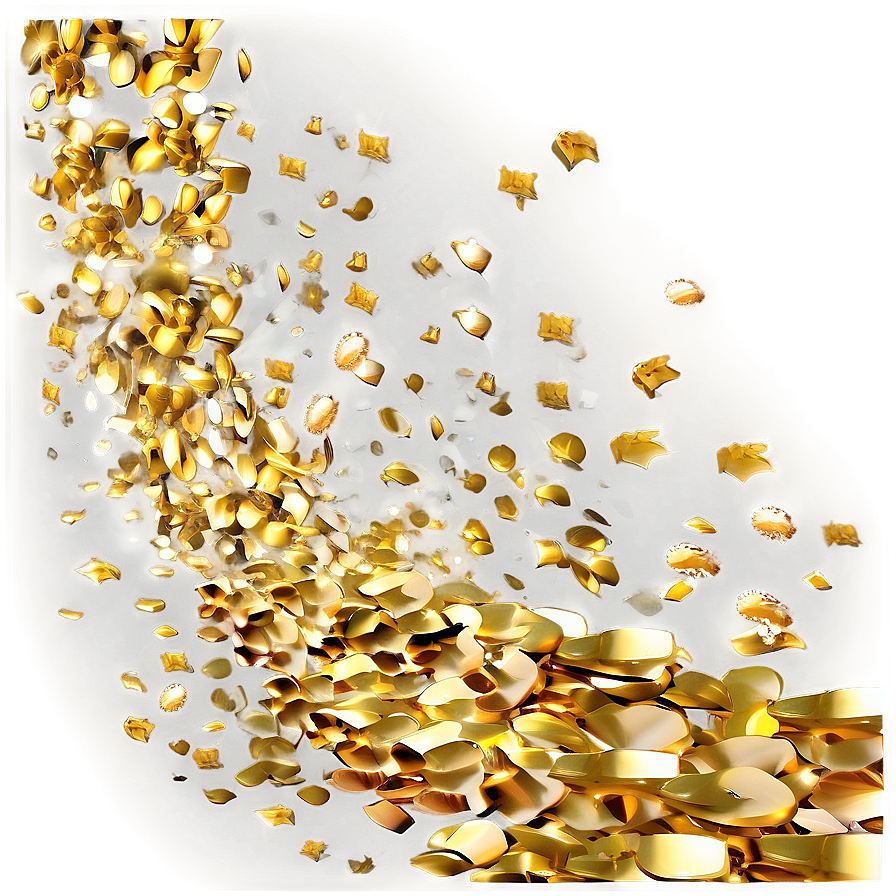 Golden Confetti Spectacular Png 06272024