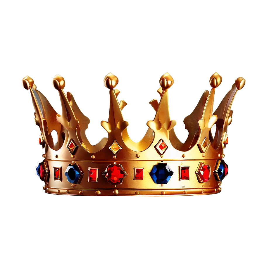 Golden Crown For Royalty Png 19