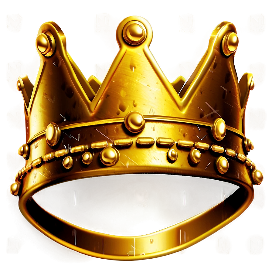 Golden Crown Sticker Png Qmr