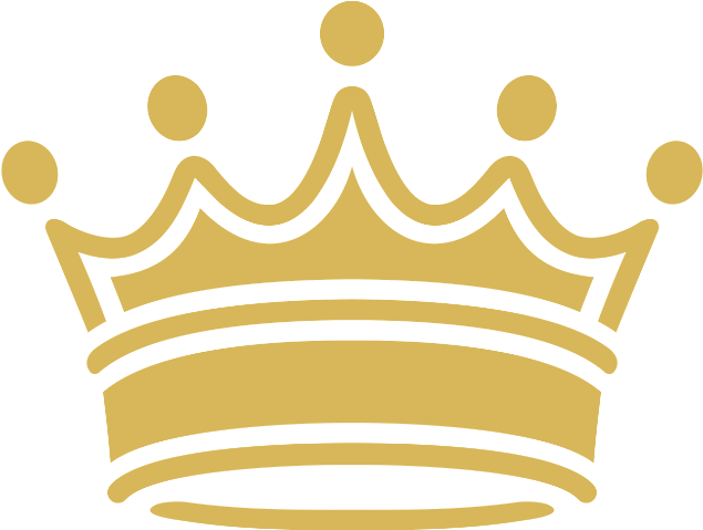 Golden Crown Transparent Background