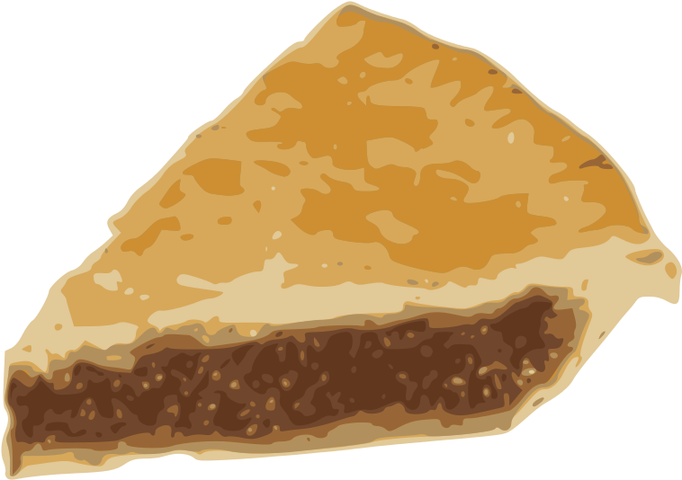 Golden Crusted Pie Slice